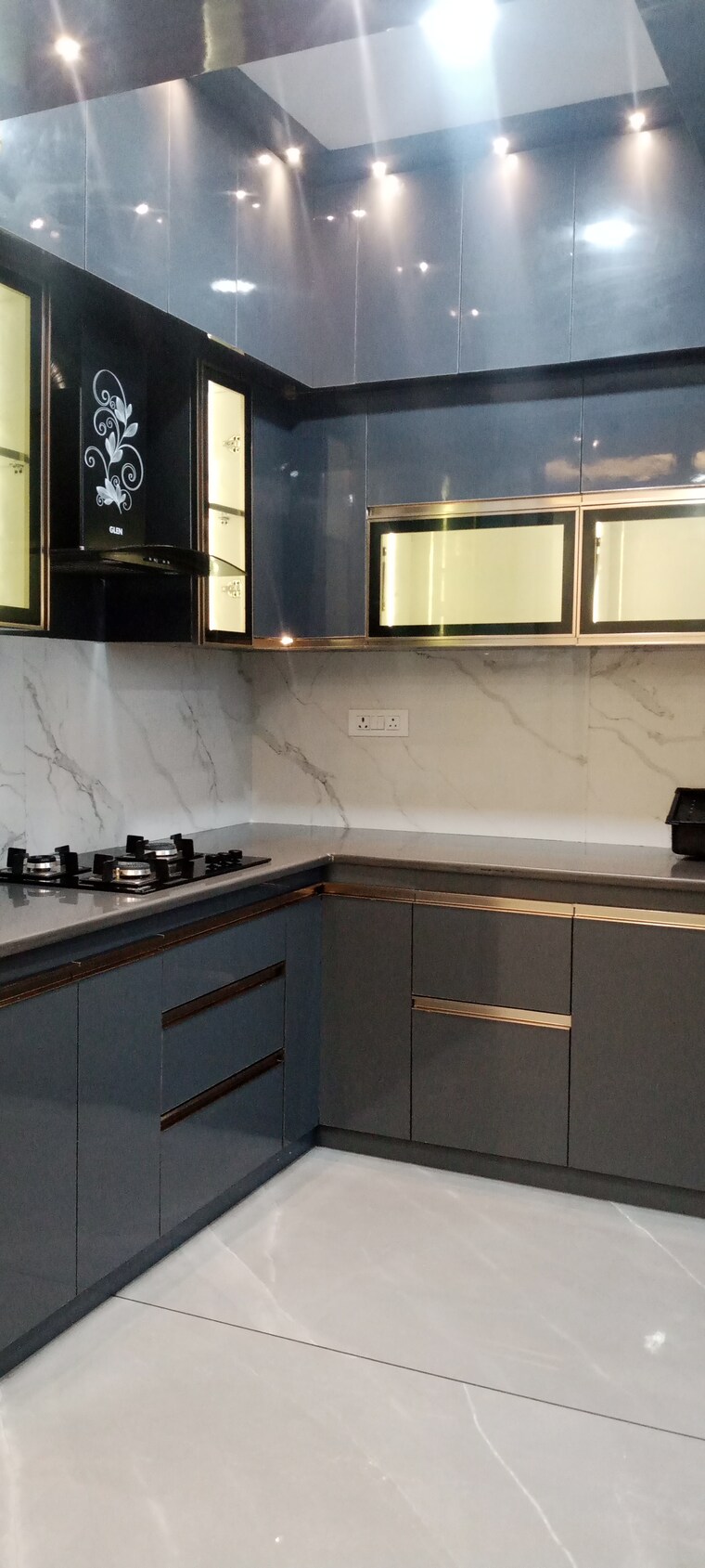 Kitchen, prateek-grand-city 2 Bedroom 970 Sq.Ft. Apartment In Siddharth Vihar Ghaziabad 9708407