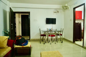 Living Room in 2 BHK Apartment at Goldwin Ganpati Sharnam, Kaikhali – for Rent