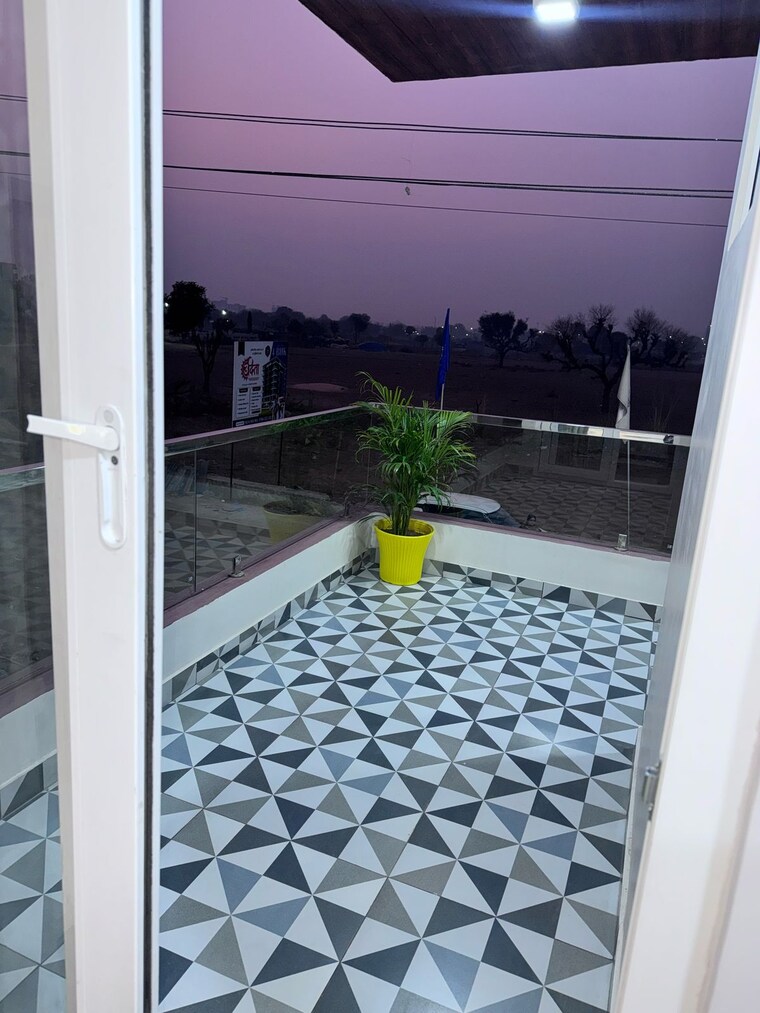 Balcony, shree-govind-crystal-city-phase-ii 4 Bedroom 2104 Sq.Ft. Apartment In Vatika Jaipur 9708621