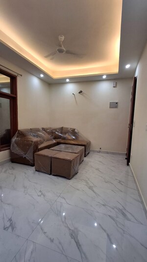 Living Room in 1 BHK Builder Floor at Freedom Fighters Enclave – for Rent