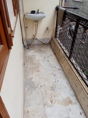 Balcony in 2.5 BHK Builder Floor at Mayur Vihar – for Rent