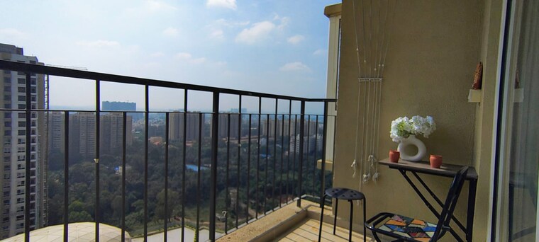 Balcony, bhartiya-city-nikoo-homes-4 2 Bedroom 1069 Sq.Ft. Apartment In Thanisandra Main Road Bangalore 9708813