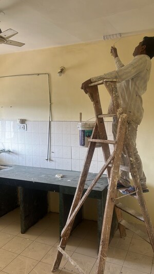 Staircase in 3 BHK Penthouse at Viman Nagar – for Rent