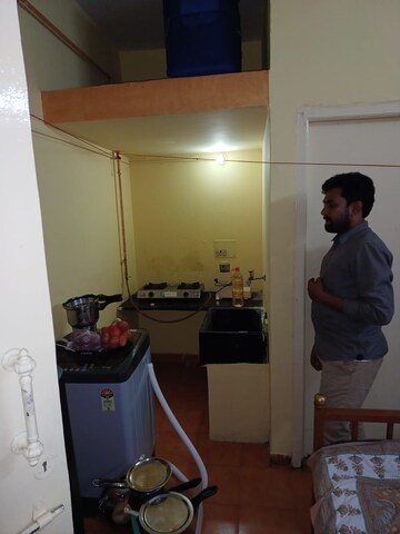 Kitchen in 1 BHK Apartment at Shraddha Evoque, Bhandup West – for Rent