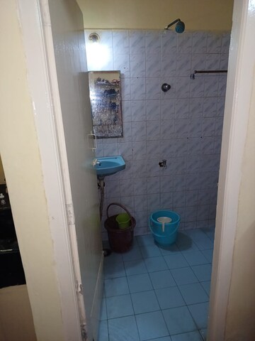 Bathroom in 1 BHK Apartment at Shraddha Evoque, Bhandup West – for Rent