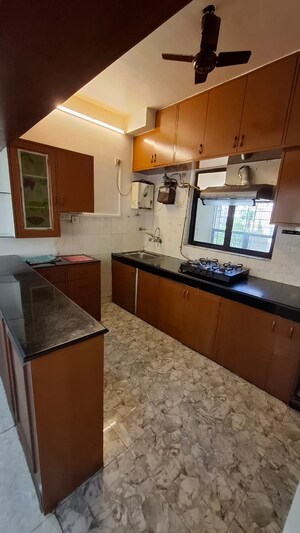 Kitchen in 3 BHK Apartment at Magnolia Enclave, Powai – for Rent