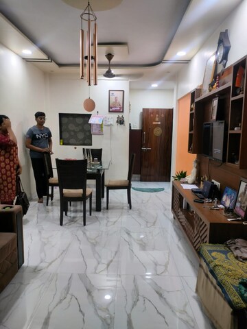 Living Room in 2 BHK Apartment at Vrindavan CHS Thane West, Vrindavan Society – for Sale