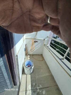 Bathroom in 3 BHK Apartment at New Sneh Nagar – for Rent