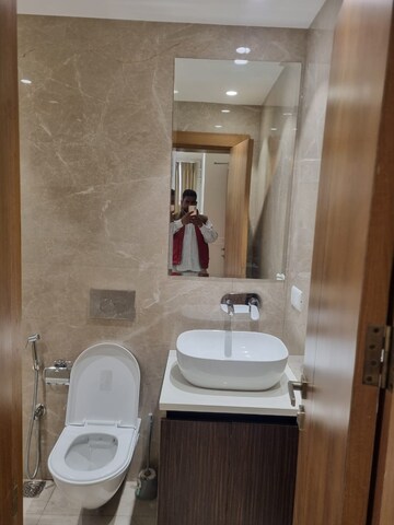 Bathroom in 4 BHK Apartment at Vipul Tatvam Villas, Sector 48 – for Rent