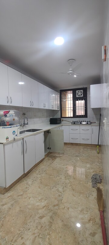 Kitchen in 4 BHK Builder Floor at Chattarpur – for Rent