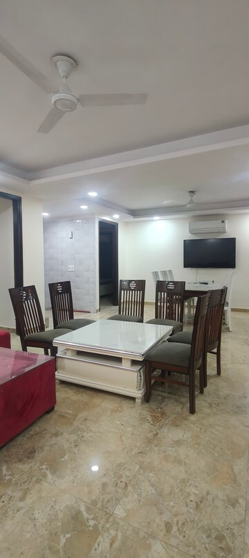 Living Room in 4 BHK Builder Floor at Chattarpur – for Rent