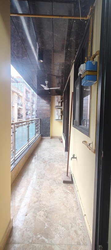 Balcony in 4 BHK Builder Floor at Chattarpur – for Rent