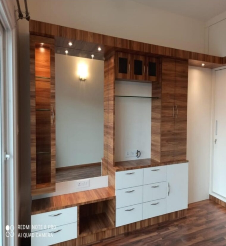 Kitchen, lnt-raintree-boulevard 3 Bedroom 1985 Sq.Ft. Apartment In Hebbal Bangalore 9710002