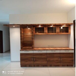 Bedroom in 3 BHK Apartment at LnT Raintree Boulevard, Hebbal – for Rent