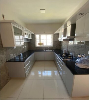 Kitchen in 3 BHK Apartment at LnT Raintree Boulevard, Hebbal – for Rent
