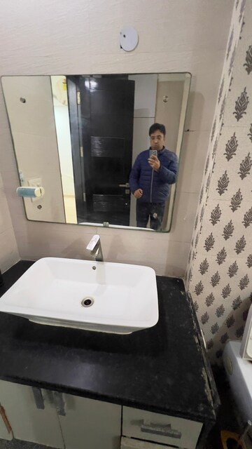 Bathroom in 2 BHK Builder Floor at Model Town – for Rent