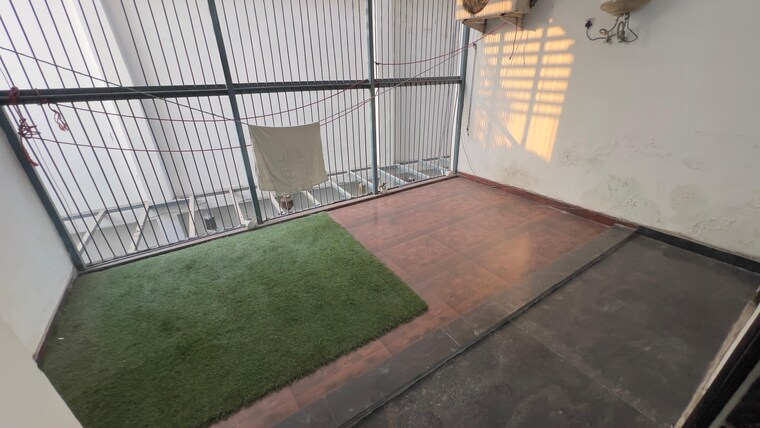 Balcony, model town 2 Bedroom 1000 Sq.Ft. Builder Floor In Model Town Delhi 9710240