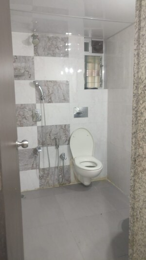 Bathroom in 2 BHK Builder Floor at Vile Parle East – for Rent