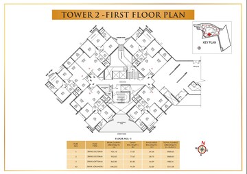 3 BHK Apartment – Map Location View at Pride Purple Park Titan, Hinjewadi - for Sale