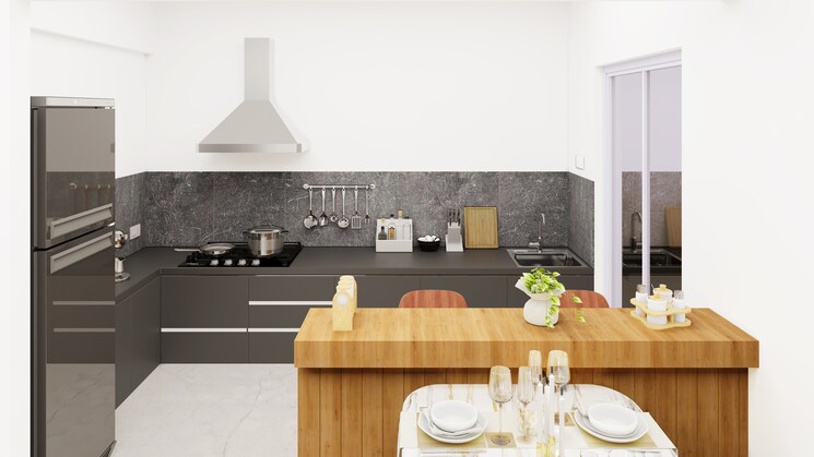 Kitchen, pride-purple-park-titan 3 Bedroom 1212 Sq.Ft. Apartment In Hinjewadi Pune 9710236