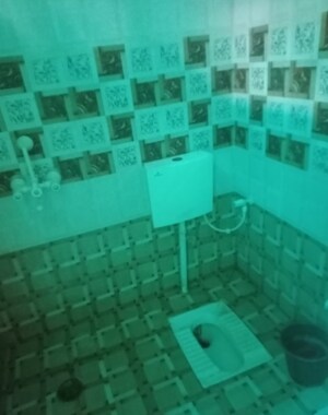 Attached Bathroom in 2 BHK Villa at Aliganj – for Rent