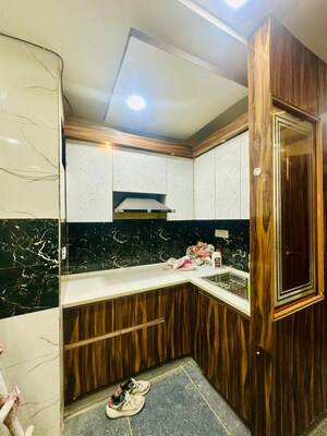 Kitchen in 2 BHK Builder Floor at Dwarka Mor – for Rent