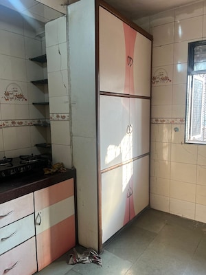 Kitchen in 2 BHK Apartment at Asmita CHS Kalwa, Kalwa – for Rent