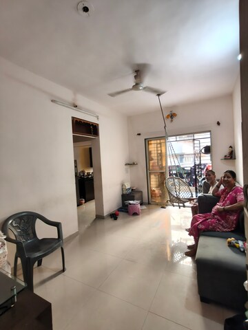 Living Room in 2 BHK Apartment at Motiram Royal Park, Ambernath East – for Rent