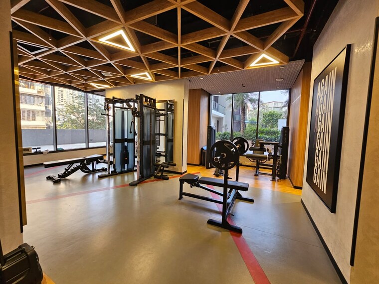 Gym, raj-infinia 2 Bedroom 750 Sq.Ft. Apartment In Malad West Mumbai 9710641