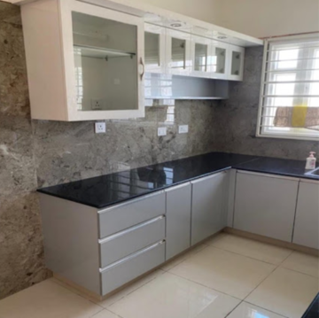 Kitchen in 3 BHK Apartment at L&T Raintree Boulevard Phase 2, Nh 7 – for Rent