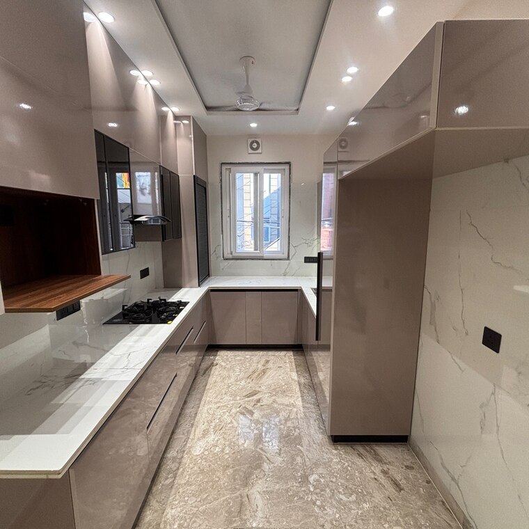 Kitchen, vikas puri 3 Bedroom 1180 Sq.Ft. Builder Floor In Vikas Puri Delhi 9710905