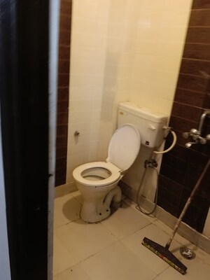 Bathroom in 1 RK Builder Floor at Saket – for Rent