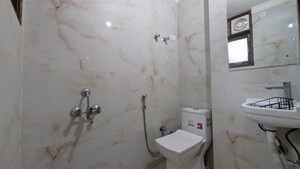 Bathroom in 4 BHK Builder Floor at Saket – for Rent