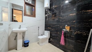 Bathroom in 4 BHK Builder Floor at Saket – for Rent