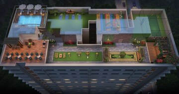 Terrace in 1 BHK Apartment at Modirealty Ashvattha, Dahisar East – for Sale