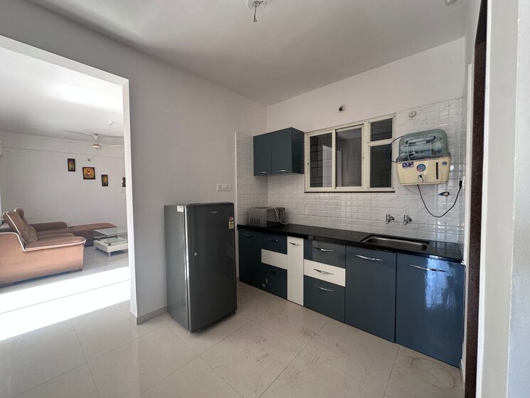 Kitchen, saakaar-silvana-apartment 2 Bedroom 1100 Sq.Ft. Apartment In Kharadi Pune 9710958