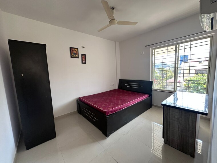 Bedroom, saakaar-silvana-apartment 2 Bedroom 1100 Sq.Ft. Apartment In Kharadi Pune 9710958