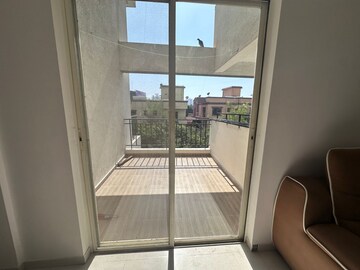 Balcony in 2 BHK Apartment at Saakaar Silvana Apartment, Kharadi – for Rent