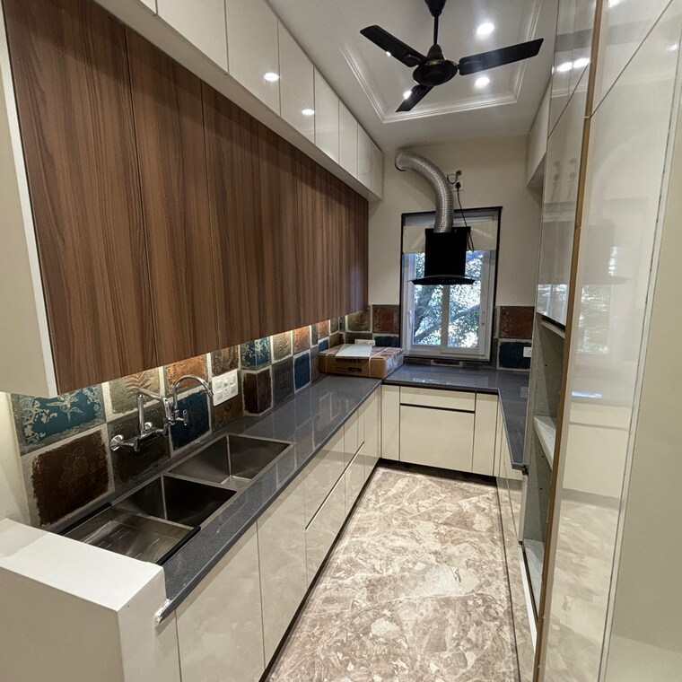 Kitchen, vikas puri 3 Bedroom 1180 Sq.Ft. Builder Floor In Vikas Puri Delhi 9711205