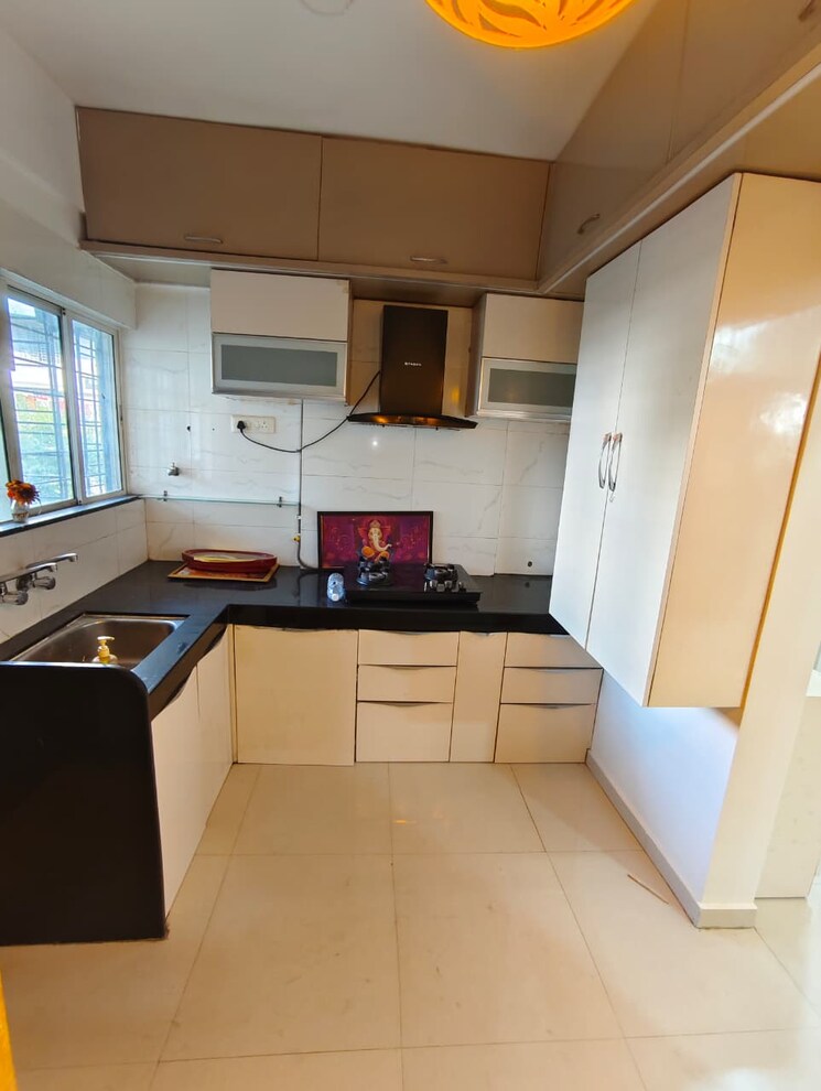 Kitchen, geeta-gold-floristaa 2 Bedroom 1000 Sq.Ft. Apartment In Kharadi Pune 9711026