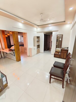 Living Room in 2 BHK Apartment at Geeta Gold Floristaa, Kharadi – for Rent