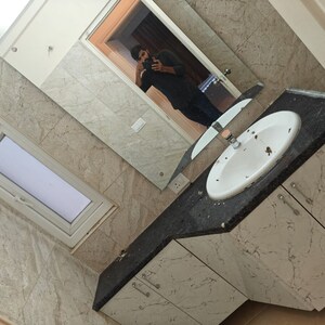 Kitchen in 3 BHK Apartment at Eldeco Accolade, Saini Colony – for Rent