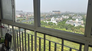 Balcony in 2 BHK Apartment at Aims Golf Avenue II, Sector 75 – for Rent