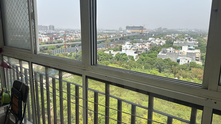 Balcony, aims-golf-avenue-ii 2 Bedroom 950 Sq.Ft. Apartment In Sector 75 Noida 9711449