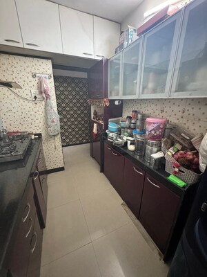 Kitchen in 1 BHK Apartment at Neminath Ekta Suprabhat, Goregaon West – for Rent
