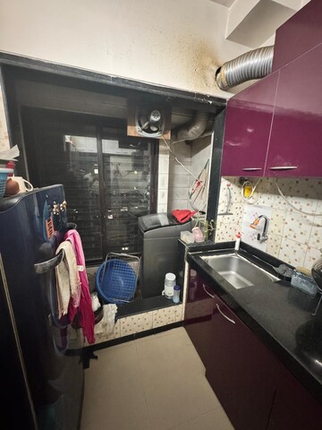 Kitchen in 1 BHK Apartment at Neminath Ekta Suprabhat, Goregaon West – for Rent