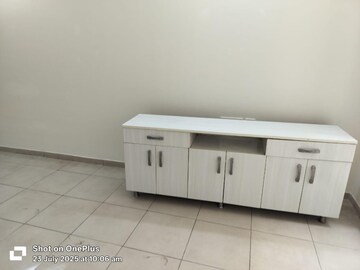 Kitchen in 3 BHK Apartment at Bhartiya Nikoo Homes Phase 2, Thanisandra Main Road – for Rent