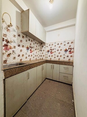 Kitchen in 1 BHK Builder Floor at Saket – for Rent
