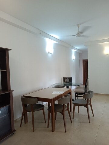 Living Room in 2 BHK Apartment at Bhartiya Nikoo Homes, Thanisandra Main Road – for Rent