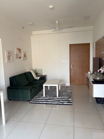 Living Room in 2 BHK Apartment at Sobha Dream Gardens, Thanisandra Main Road – for Rent